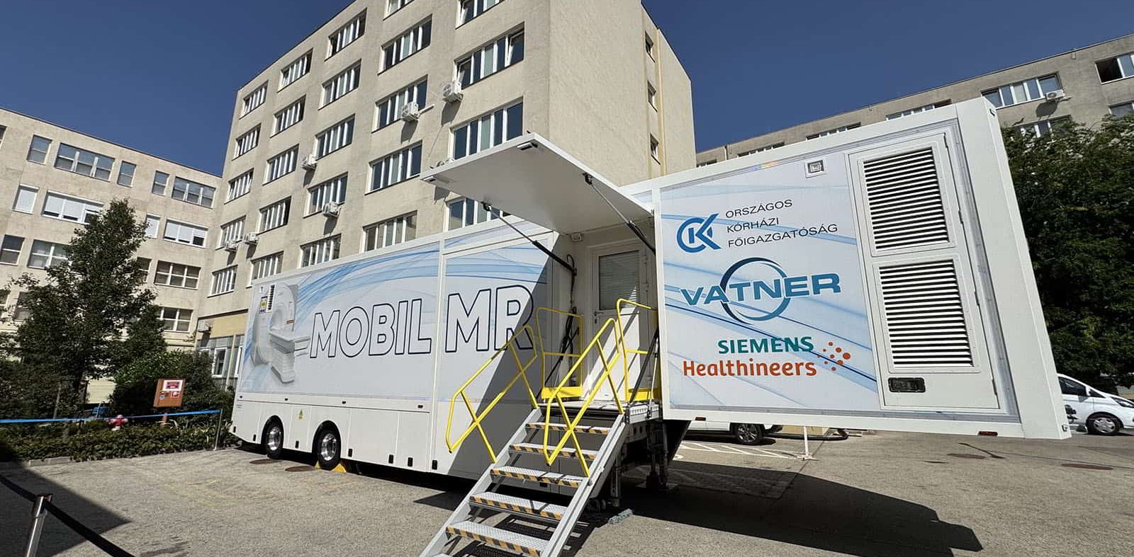 A Vatner MOBIL MR és CT eszközei járják az országot